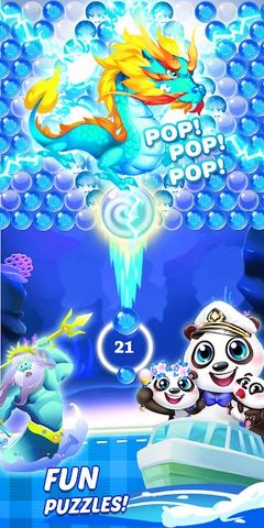 Bubble Shooter 3 Panda