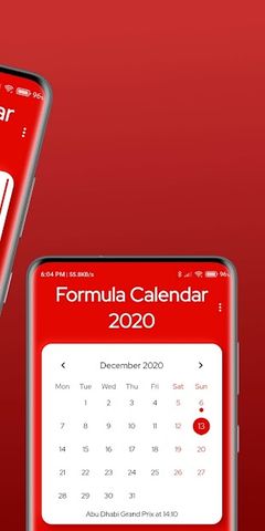 Formula Race Calendar 2021