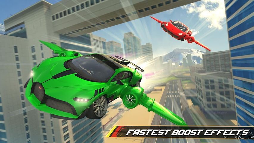 Flying Car Games 3d