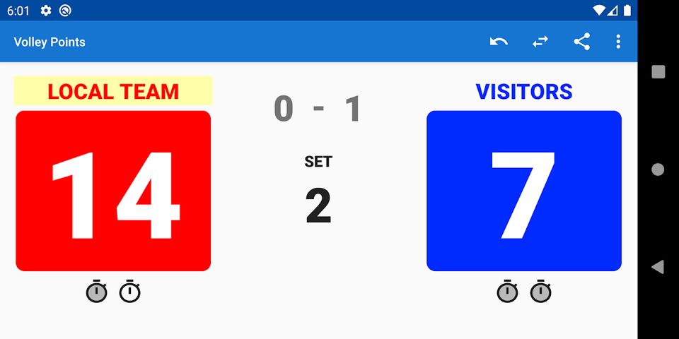 Volleyball Scoreboard