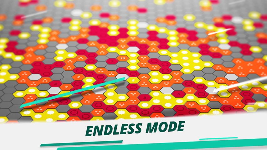 Hexme - Merge three hexagons
