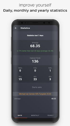 King of Darts scoreboard app