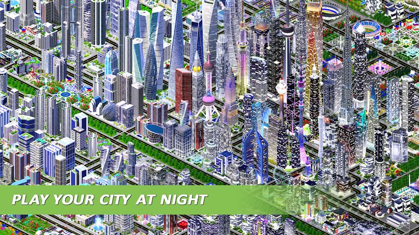 Designer City: building game