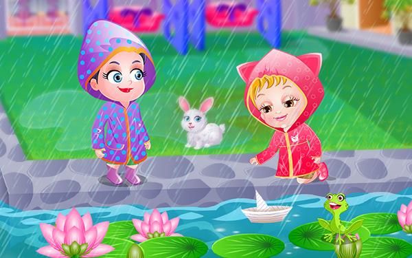 Baby Hazel First Rain