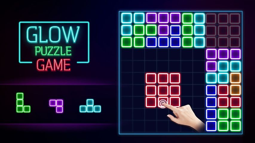 Glow Block Puzzle