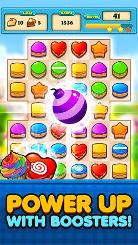 Cupcake Match 3 Games No Wifi