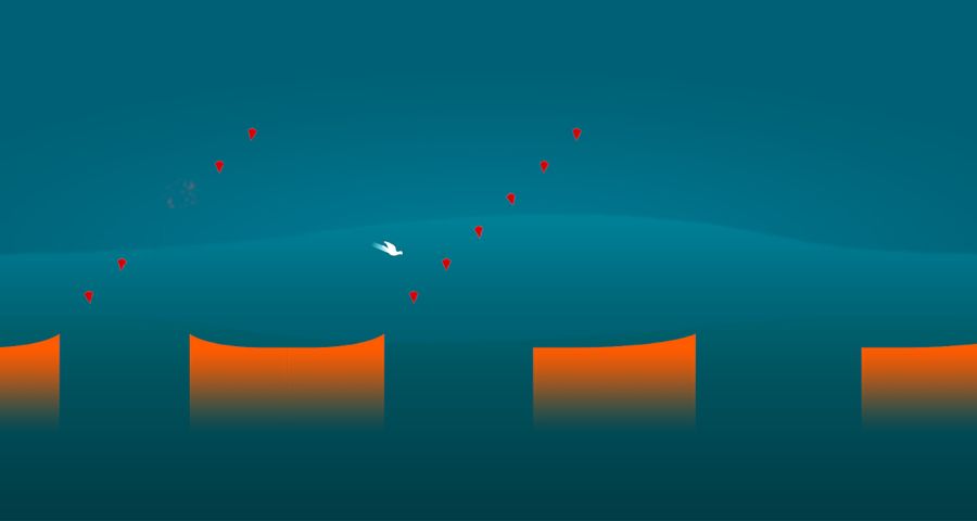 Dove Jump - a 2d endless runner game