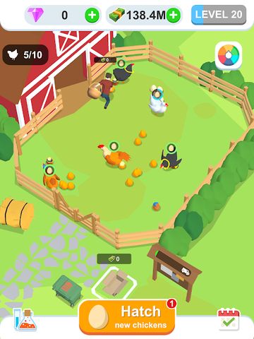 Idle Lay Egg