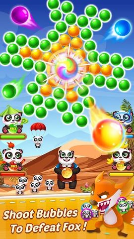 Bubble Shooter 3 Panda