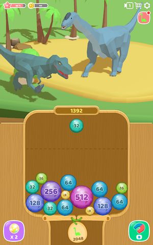 Dino 2048:Merge Jurassic World