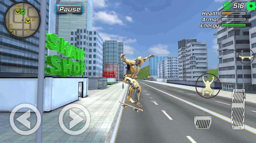 Super Crime Steel War Hero Iron Flying Mech Robot