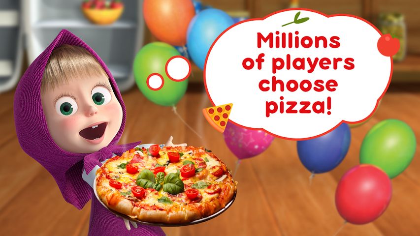 Masha and the Bear Pizza Maker