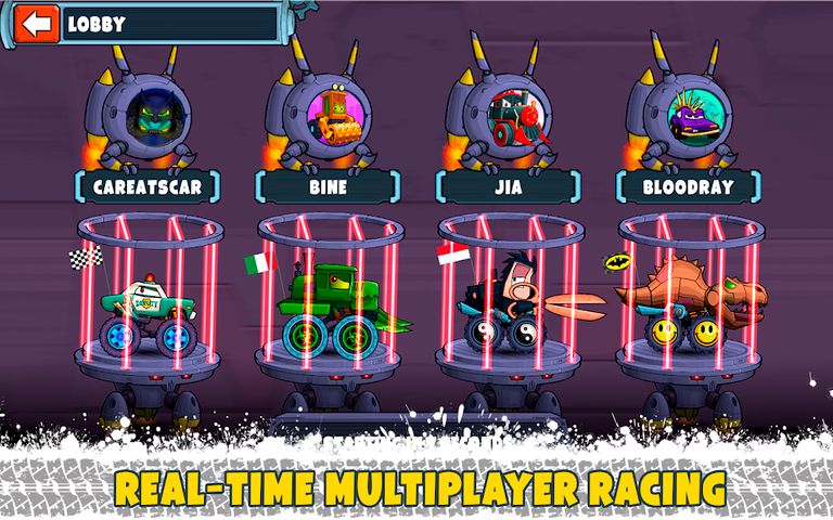 Car Eats Car Multiplayer Race
