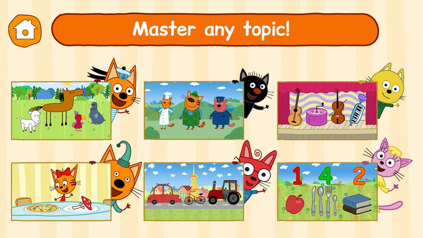 Kid-E-Cats: Games for Toddlers