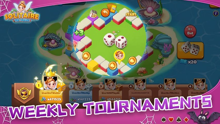 Solitaire Master- Free TriPeaks Card Game