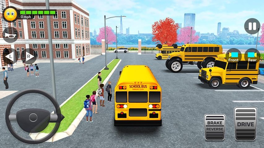 School Bus Simulator Driving