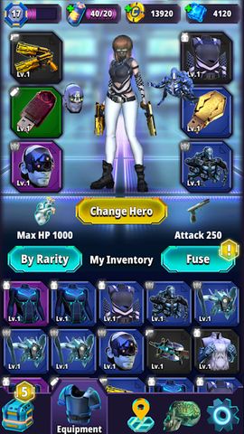 Cyberpunk Hero: Epic Roguelike