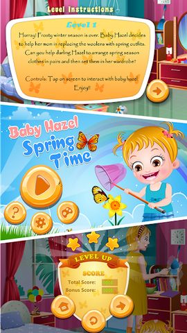 Baby Hazel Spring Time