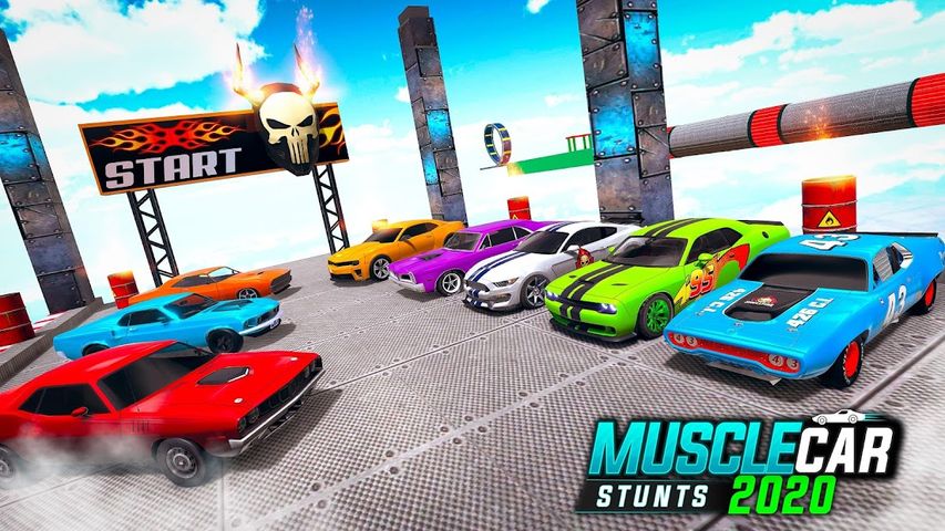 Muscle Car Stunts: Car Games