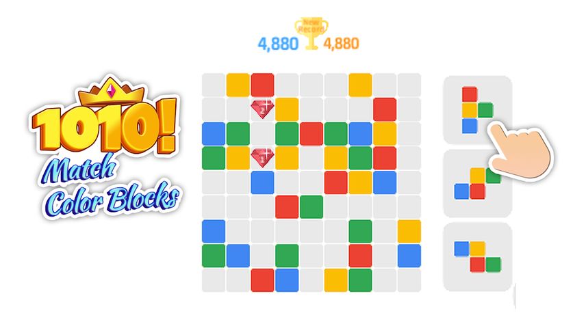 Mapdoku : Match Color Blocks