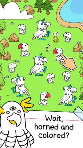 Eagle Evolution: Merge Animals