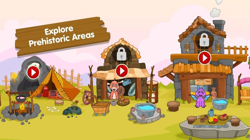 Caveman Games World for Kids