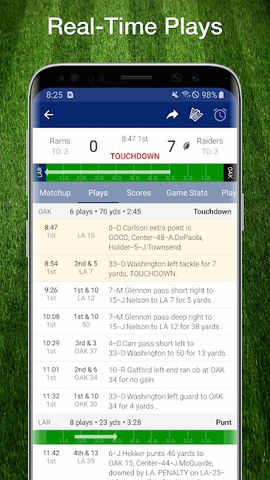 Scores App: Football Live Plays, Stats 2021 Season