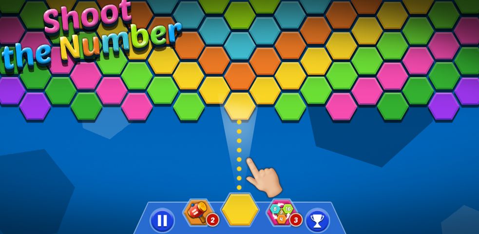 Shoot The Number - 2048