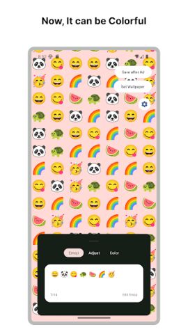 Pixel Emoji Wallpaper