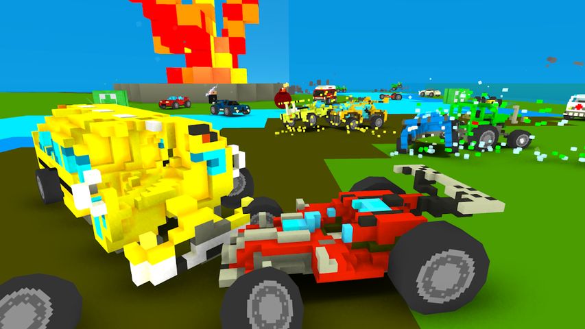 Blocky Demolition Derby 2
