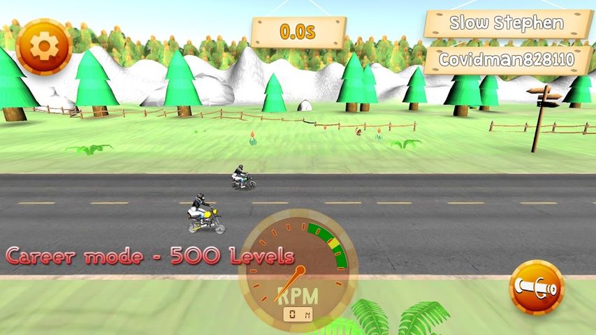 Motorcycle drag racing edition