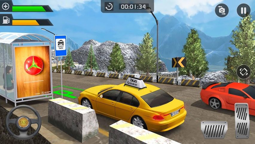 Taxi Sim 2021 - Taxi Games 3D