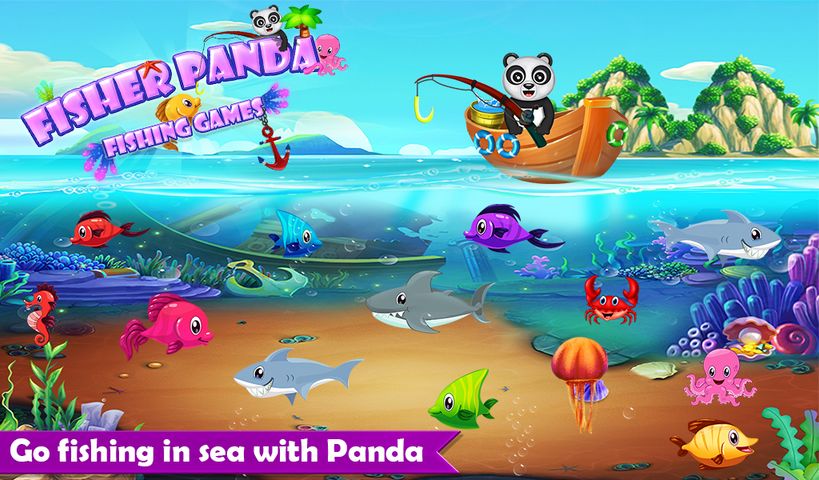 Fisher Panda - Fishing Games