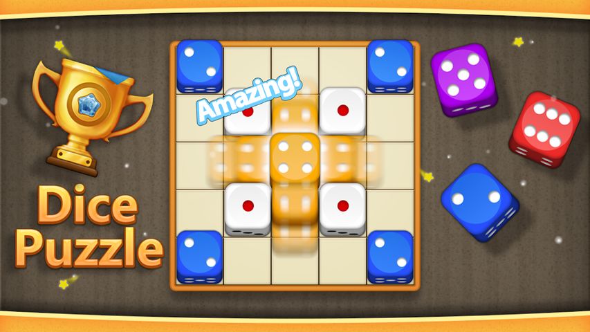 Dice Puzzle - Merge puzzle