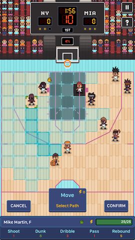 Hoop League Tactics