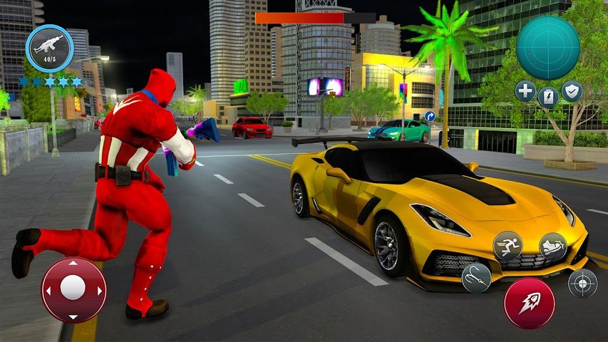 Miami Robot Spider Hero: City Gangster Games 2021