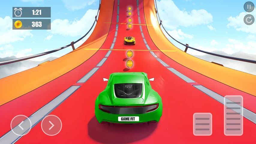 Superhero Car: Mega Ramp Games