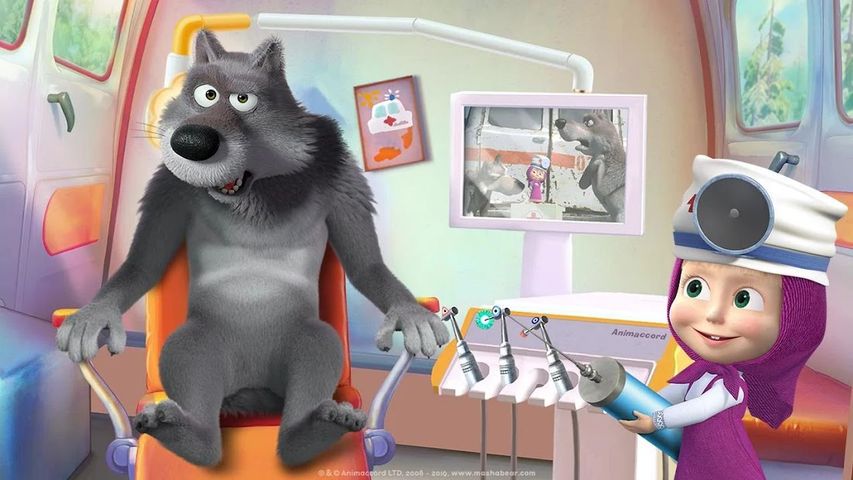 Masha and the Bear: Dentist