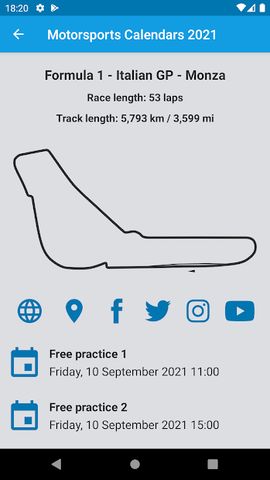 Motorsport Calendar 2022
