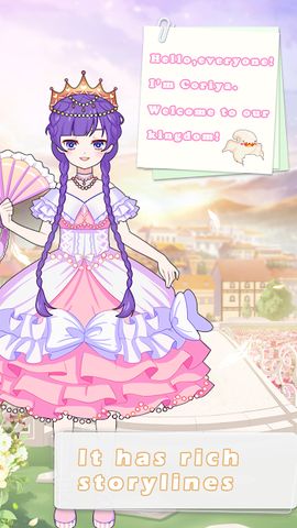 Vlinder Princess2 dressup game