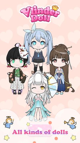 Vlinder Doll: Dress up games