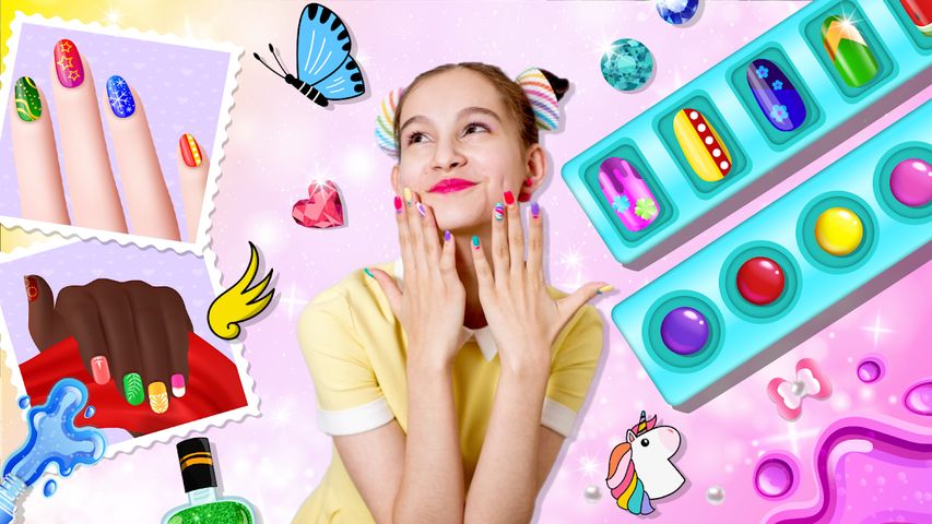 Nail Salon: Manicure and Nail art games for girls