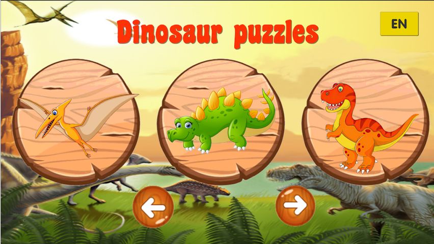 Puzzle dino - dinosaurus puzzle for toddler