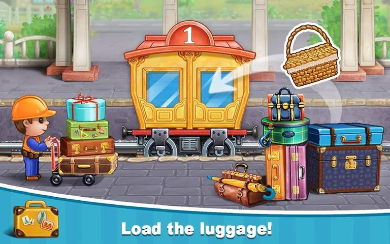 Train Games for Kids: station