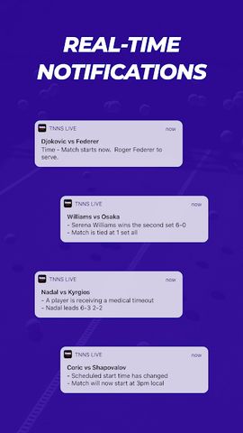 TNNS: Tennis Live Scores