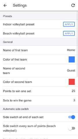 Volleyball Score Simple