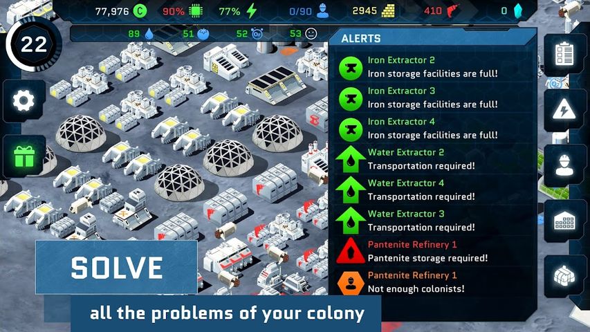 Pantenite Space Colony