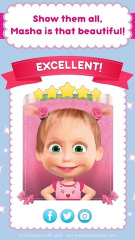 Masha and the Bear: Salon Game