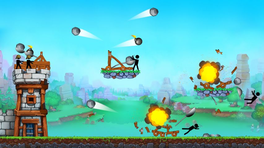 The Catapult - Stick man Throw