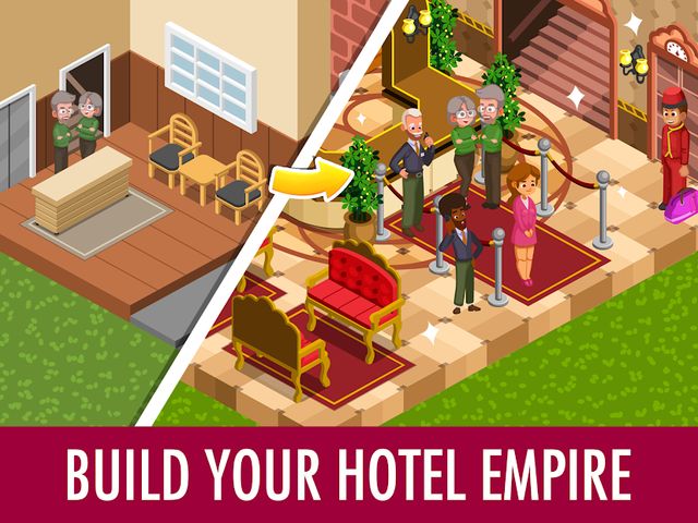 Hotel Tycoon Empire: Idle game